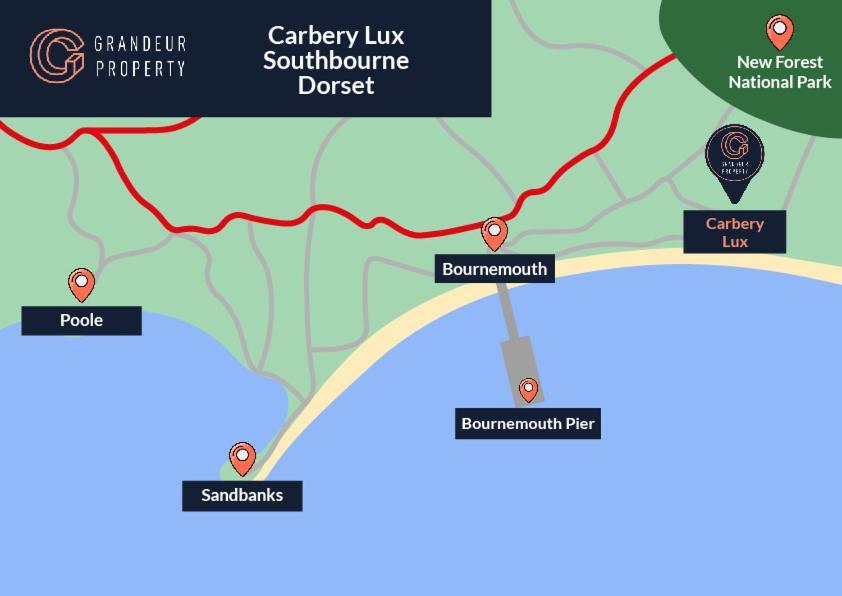 Carbery Lux By Grandeur Property Борнмут Экстерьер фото